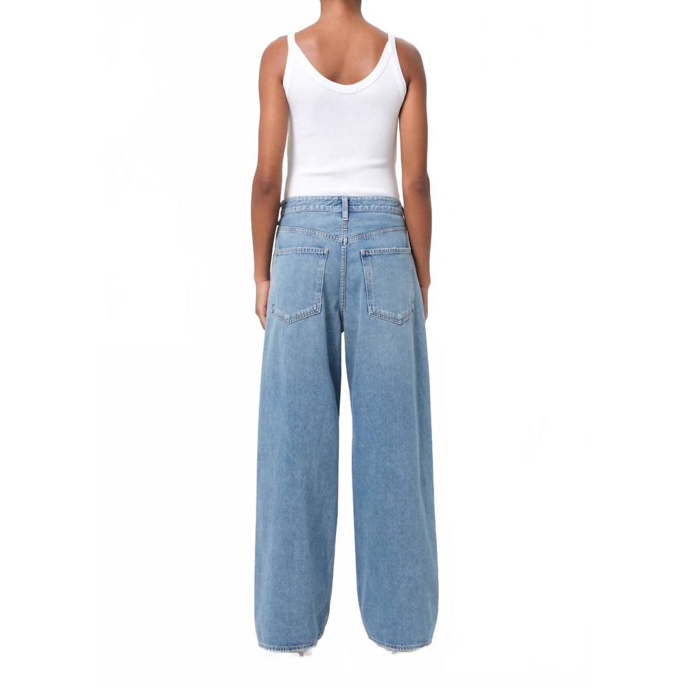 Agolde Vana Fold Wide Leg Jeans - Picture 3 of 11